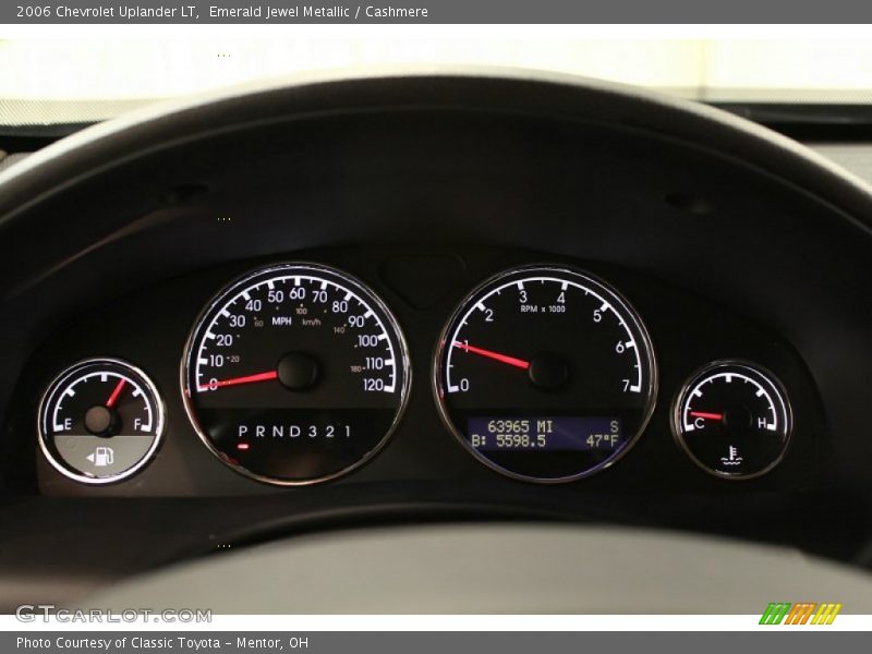 Emerald Jewel Metallic / Cashmere 2006 Chevrolet Uplander LT