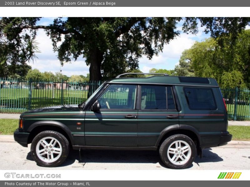 Epsom Green / Alpaca Beige 2003 Land Rover Discovery SE
