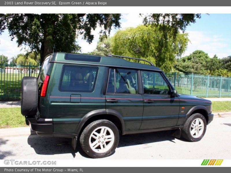Epsom Green / Alpaca Beige 2003 Land Rover Discovery SE