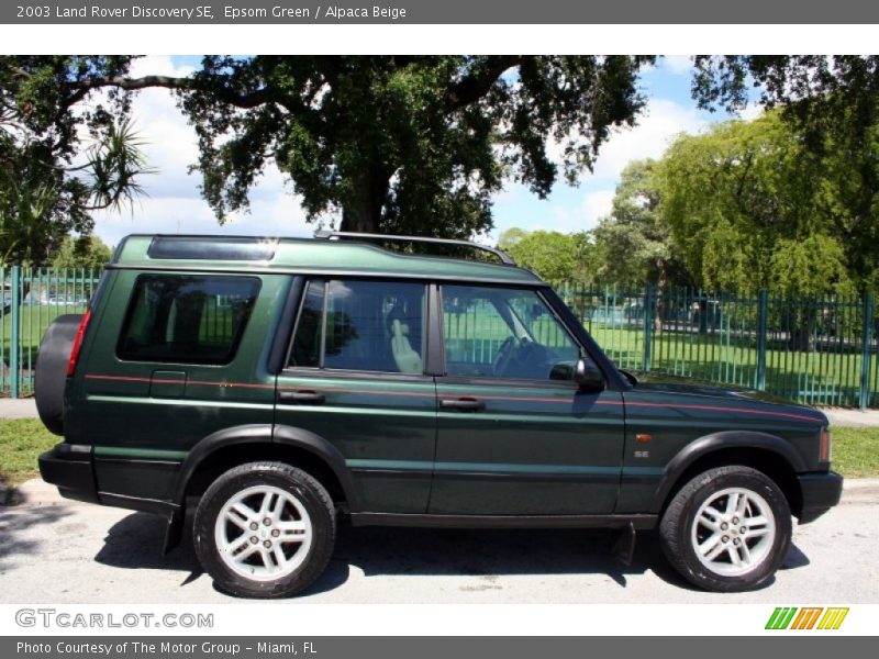 Epsom Green / Alpaca Beige 2003 Land Rover Discovery SE