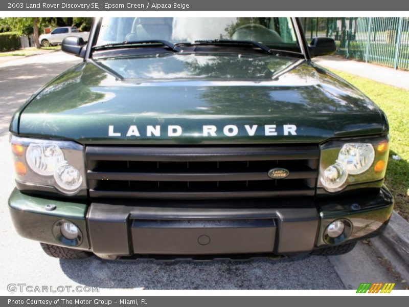 Epsom Green / Alpaca Beige 2003 Land Rover Discovery SE