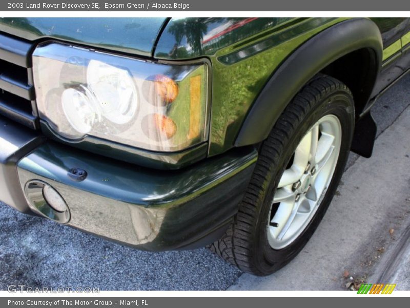 Epsom Green / Alpaca Beige 2003 Land Rover Discovery SE