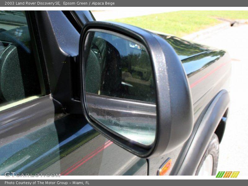 Epsom Green / Alpaca Beige 2003 Land Rover Discovery SE