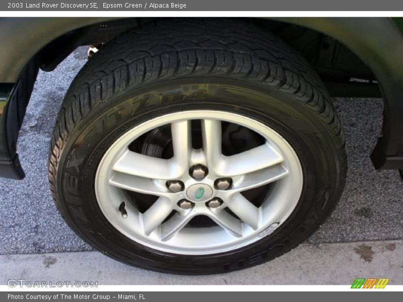 Epsom Green / Alpaca Beige 2003 Land Rover Discovery SE
