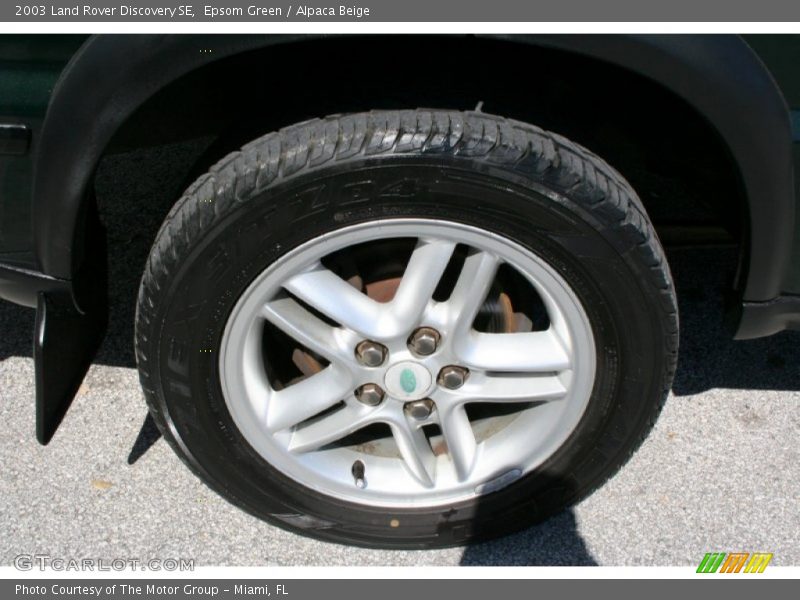 Epsom Green / Alpaca Beige 2003 Land Rover Discovery SE