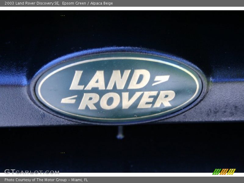 Epsom Green / Alpaca Beige 2003 Land Rover Discovery SE