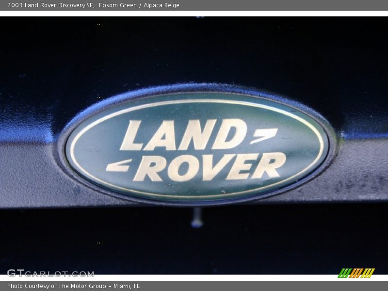 Epsom Green / Alpaca Beige 2003 Land Rover Discovery SE