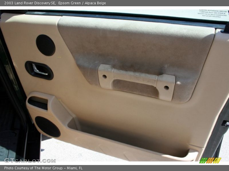 Epsom Green / Alpaca Beige 2003 Land Rover Discovery SE