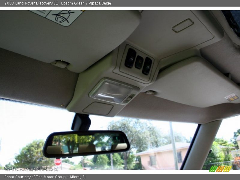 Epsom Green / Alpaca Beige 2003 Land Rover Discovery SE