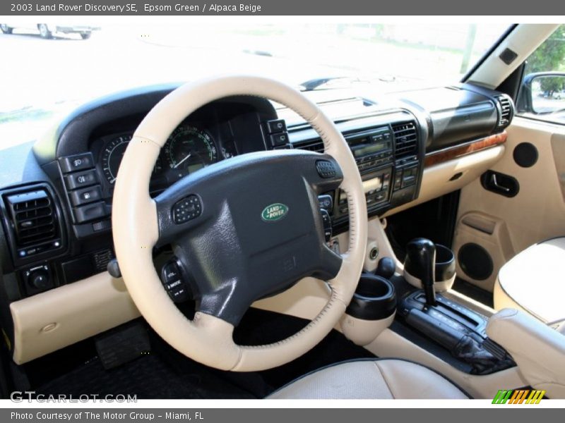 Epsom Green / Alpaca Beige 2003 Land Rover Discovery SE