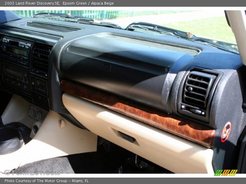 Epsom Green / Alpaca Beige 2003 Land Rover Discovery SE