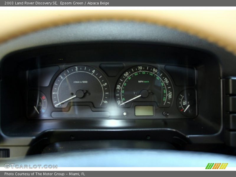 Epsom Green / Alpaca Beige 2003 Land Rover Discovery SE