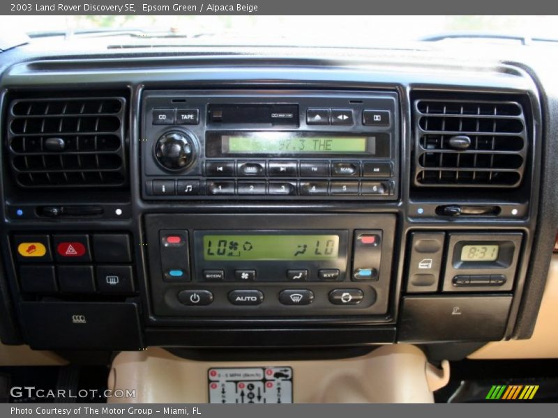 Epsom Green / Alpaca Beige 2003 Land Rover Discovery SE