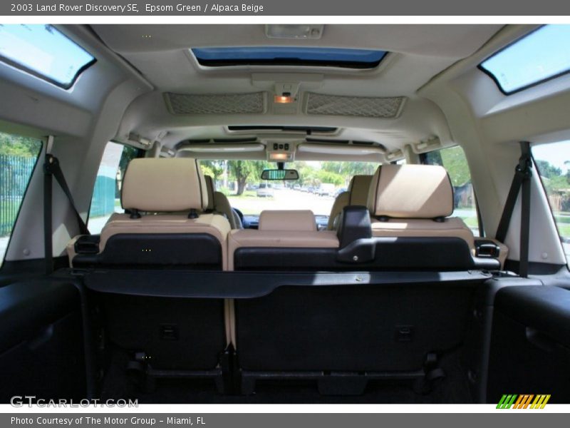 Epsom Green / Alpaca Beige 2003 Land Rover Discovery SE
