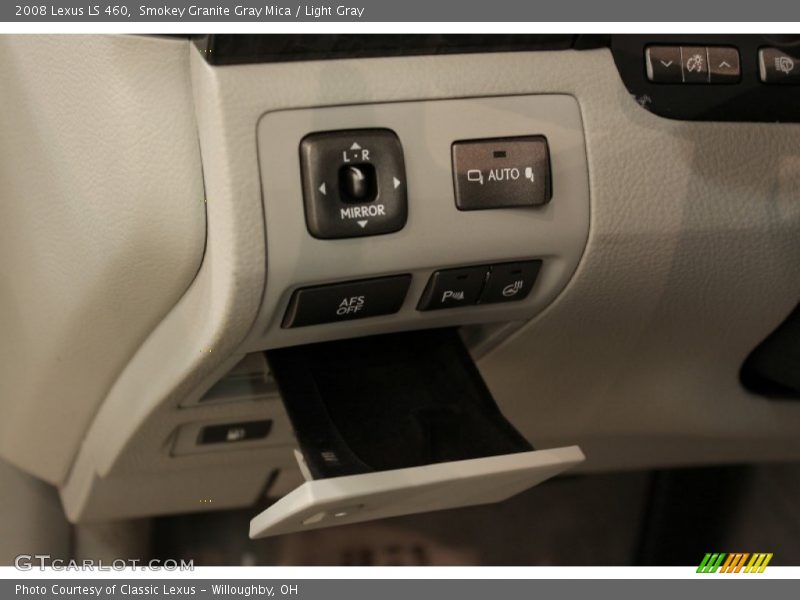 Smokey Granite Gray Mica / Light Gray 2008 Lexus LS 460