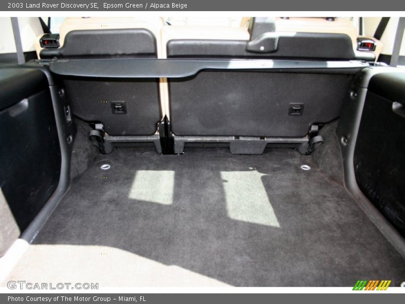 Epsom Green / Alpaca Beige 2003 Land Rover Discovery SE