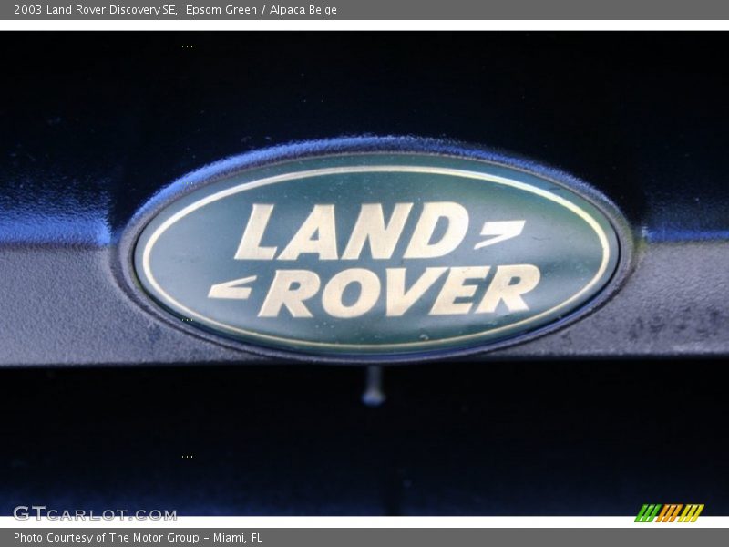 Epsom Green / Alpaca Beige 2003 Land Rover Discovery SE