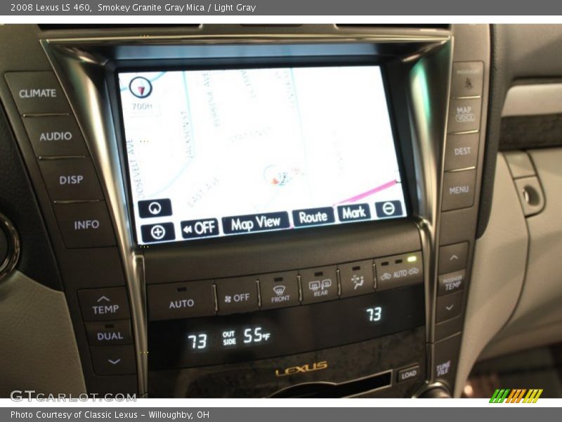 Navigation of 2008 LS 460