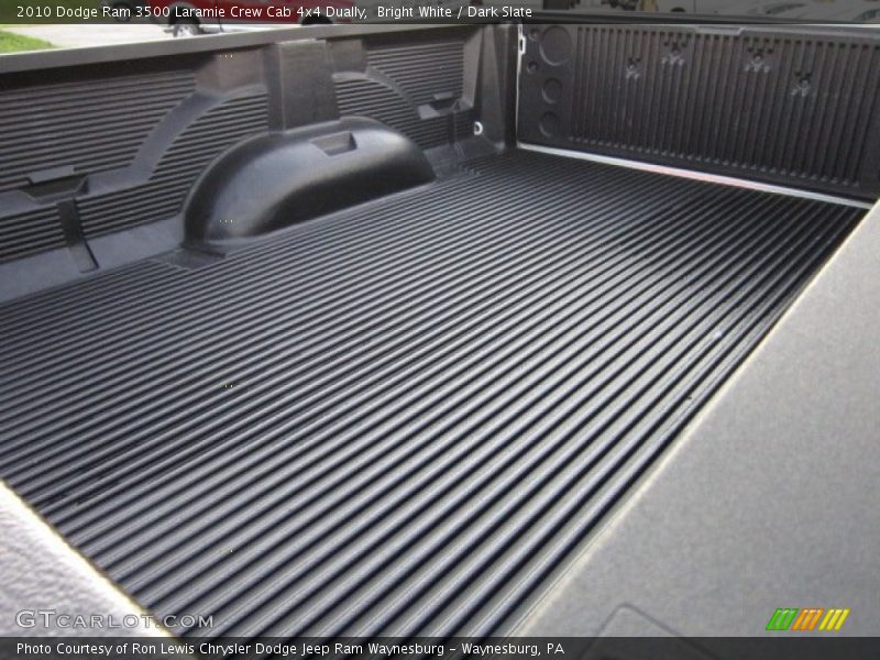 Bright White / Dark Slate 2010 Dodge Ram 3500 Laramie Crew Cab 4x4 Dually