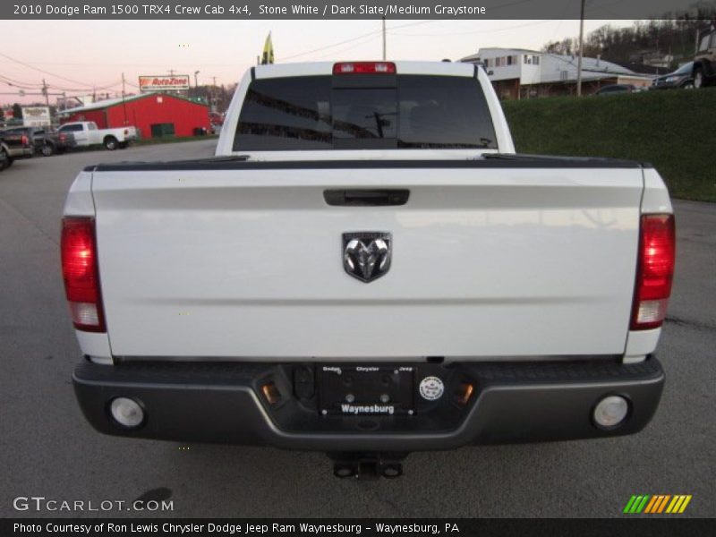 Stone White / Dark Slate/Medium Graystone 2010 Dodge Ram 1500 TRX4 Crew Cab 4x4