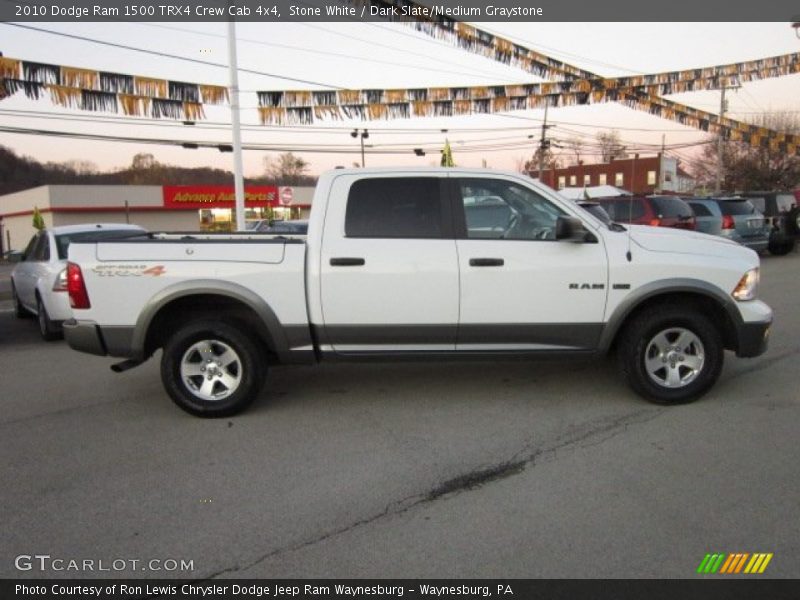 Stone White / Dark Slate/Medium Graystone 2010 Dodge Ram 1500 TRX4 Crew Cab 4x4