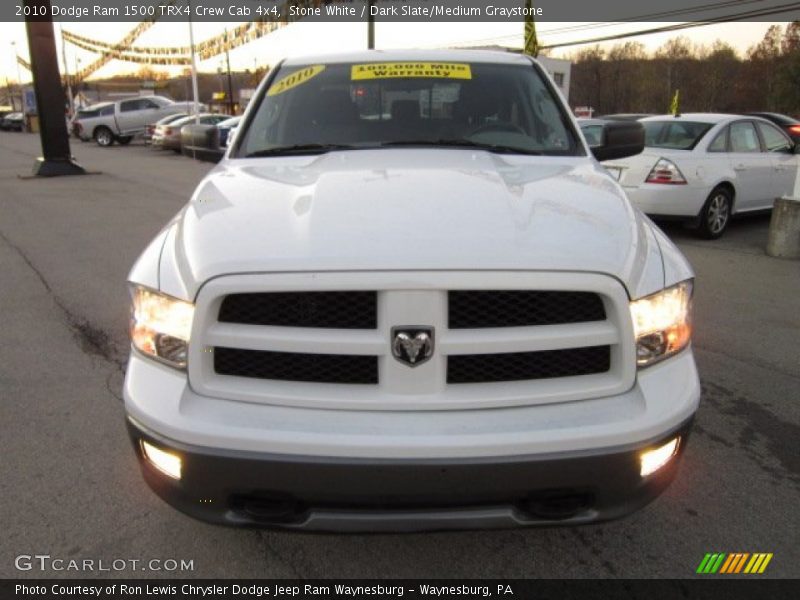 Stone White / Dark Slate/Medium Graystone 2010 Dodge Ram 1500 TRX4 Crew Cab 4x4