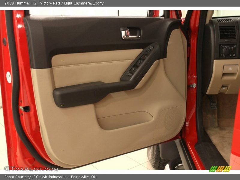 Victory Red / Light Cashmere/Ebony 2009 Hummer H3