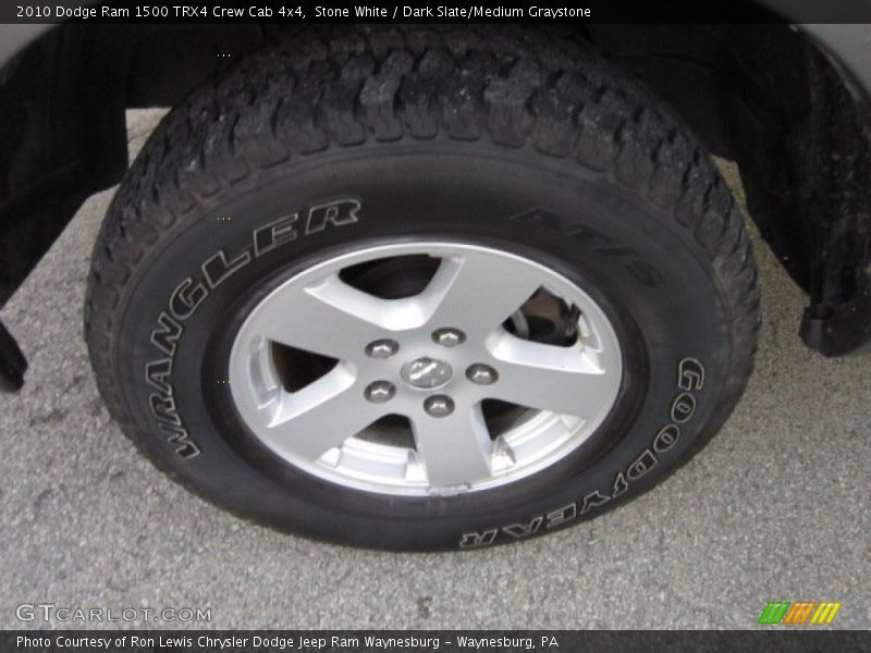 Stone White / Dark Slate/Medium Graystone 2010 Dodge Ram 1500 TRX4 Crew Cab 4x4