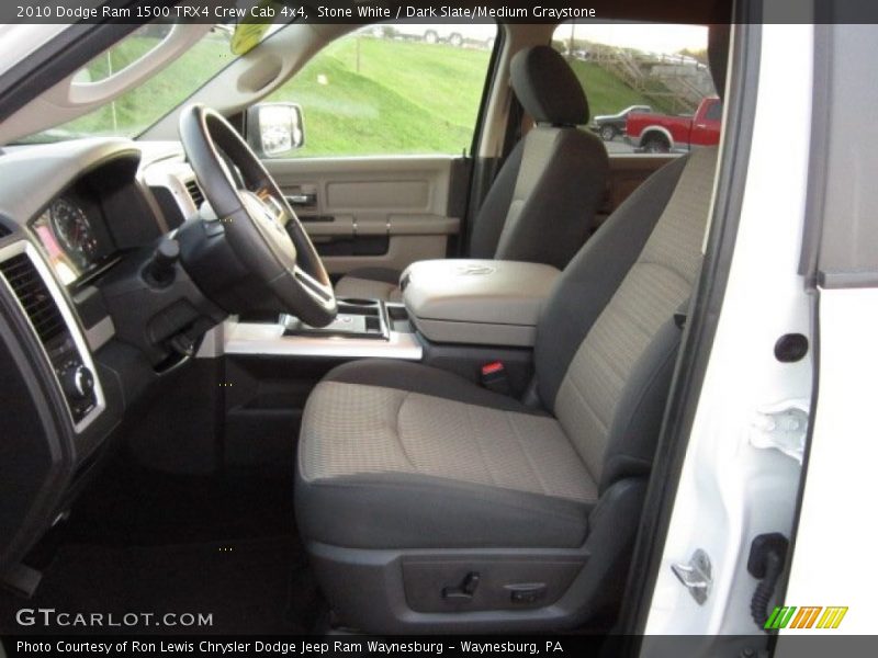 Stone White / Dark Slate/Medium Graystone 2010 Dodge Ram 1500 TRX4 Crew Cab 4x4