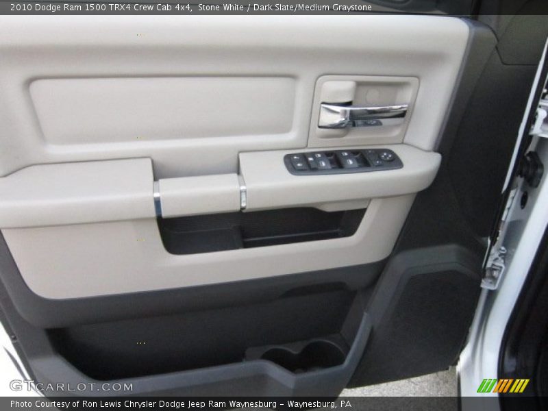 Stone White / Dark Slate/Medium Graystone 2010 Dodge Ram 1500 TRX4 Crew Cab 4x4
