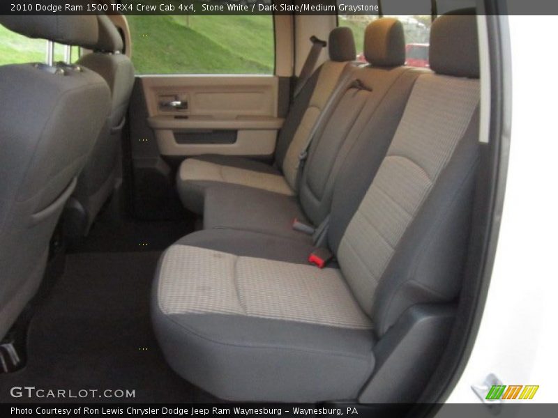 Stone White / Dark Slate/Medium Graystone 2010 Dodge Ram 1500 TRX4 Crew Cab 4x4