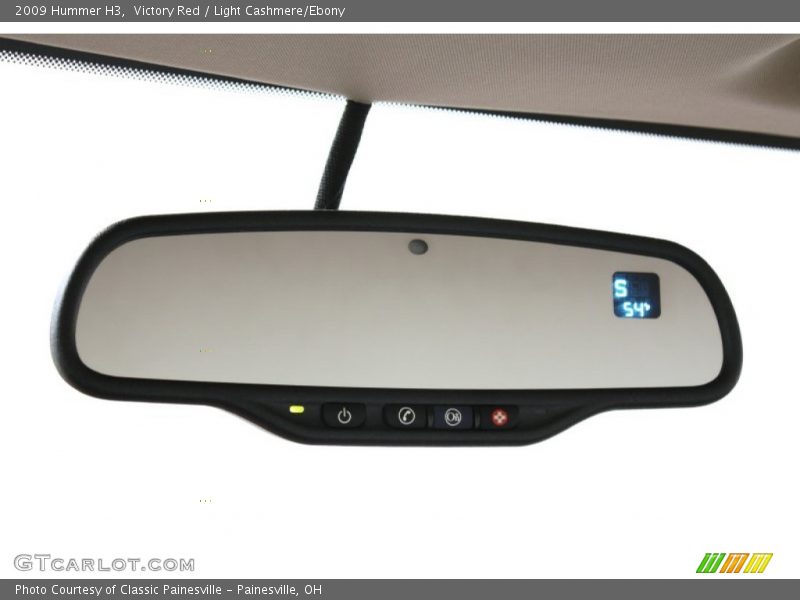 Victory Red / Light Cashmere/Ebony 2009 Hummer H3