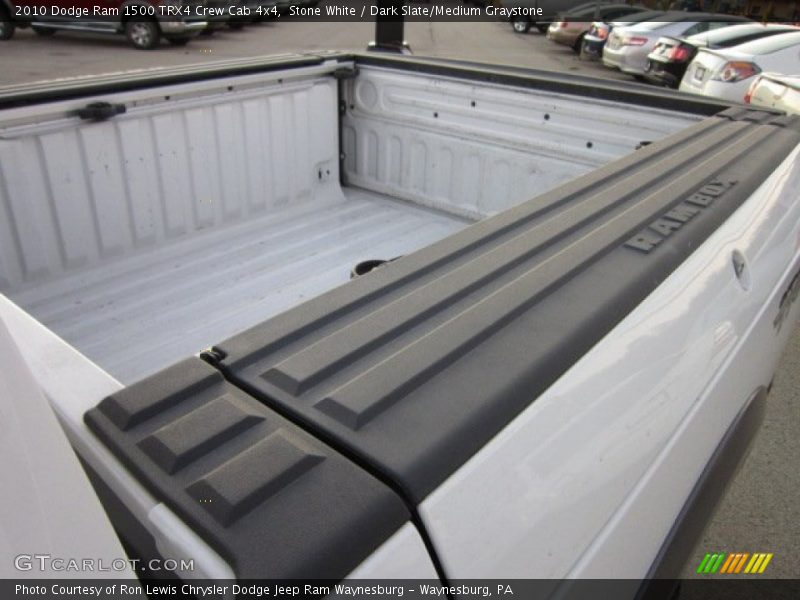 Stone White / Dark Slate/Medium Graystone 2010 Dodge Ram 1500 TRX4 Crew Cab 4x4