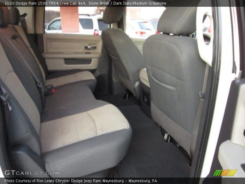 Stone White / Dark Slate/Medium Graystone 2010 Dodge Ram 1500 TRX4 Crew Cab 4x4