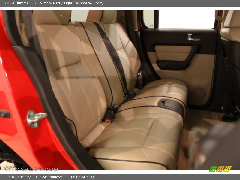 Victory Red / Light Cashmere/Ebony 2009 Hummer H3