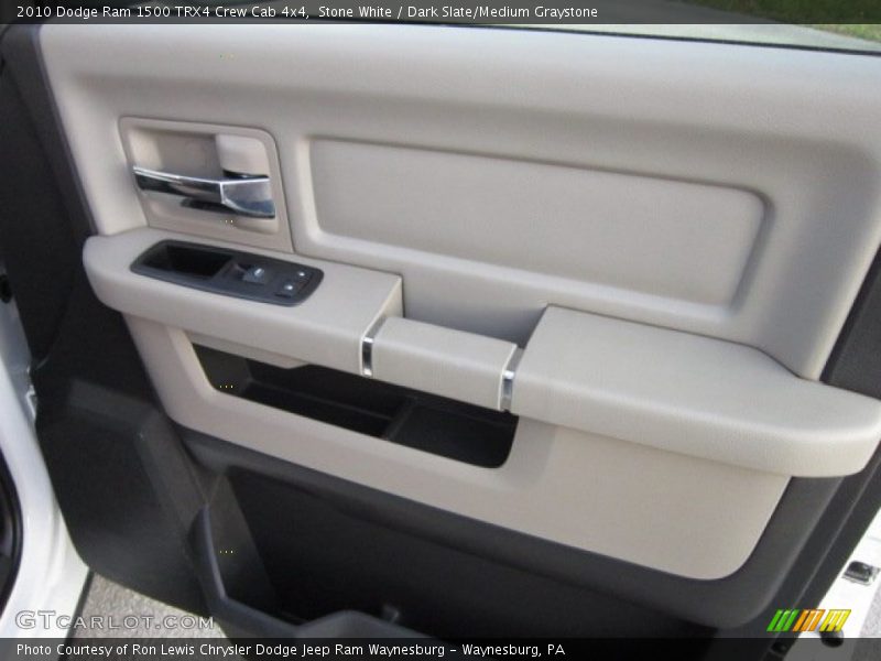 Stone White / Dark Slate/Medium Graystone 2010 Dodge Ram 1500 TRX4 Crew Cab 4x4