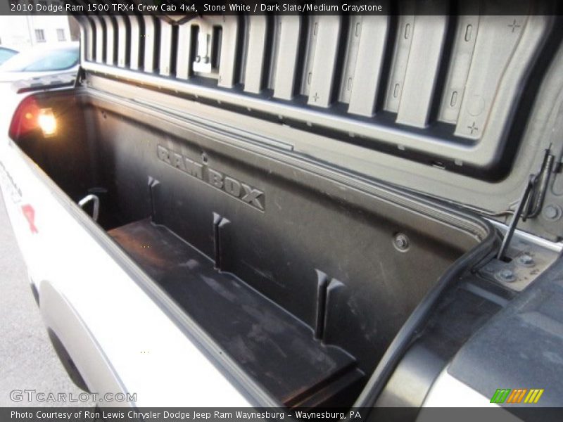 Stone White / Dark Slate/Medium Graystone 2010 Dodge Ram 1500 TRX4 Crew Cab 4x4