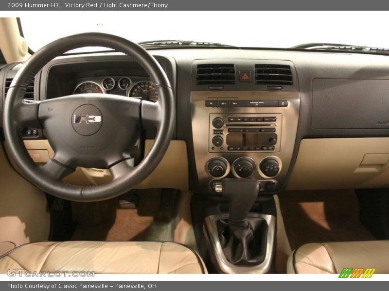 Victory Red / Light Cashmere/Ebony 2009 Hummer H3