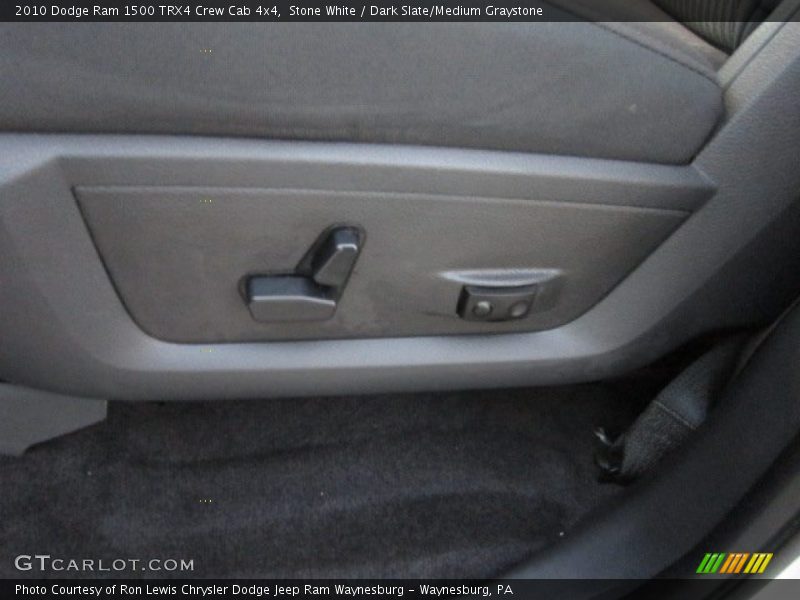 Stone White / Dark Slate/Medium Graystone 2010 Dodge Ram 1500 TRX4 Crew Cab 4x4