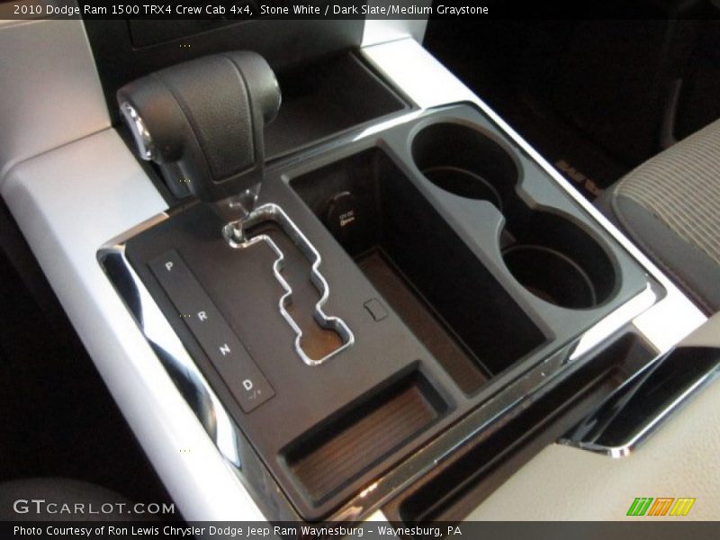 Stone White / Dark Slate/Medium Graystone 2010 Dodge Ram 1500 TRX4 Crew Cab 4x4