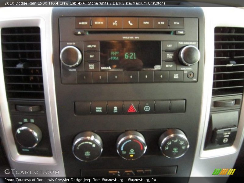 Stone White / Dark Slate/Medium Graystone 2010 Dodge Ram 1500 TRX4 Crew Cab 4x4