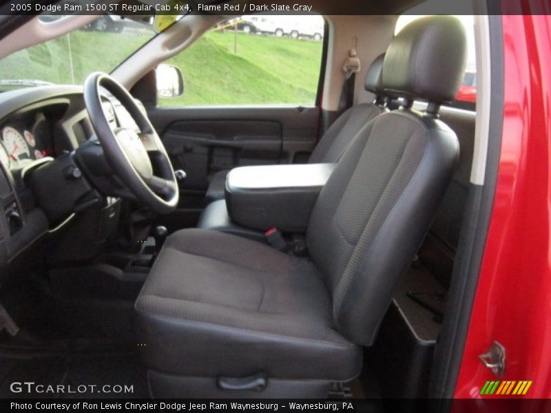 Flame Red / Dark Slate Gray 2005 Dodge Ram 1500 ST Regular Cab 4x4