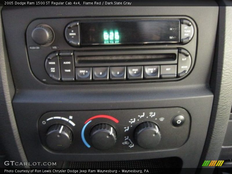 Audio System of 2005 Ram 1500 ST Regular Cab 4x4