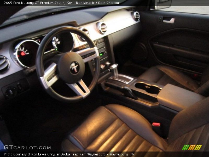 Dark Charcoal Interior - 2005 Mustang GT Premium Coupe 