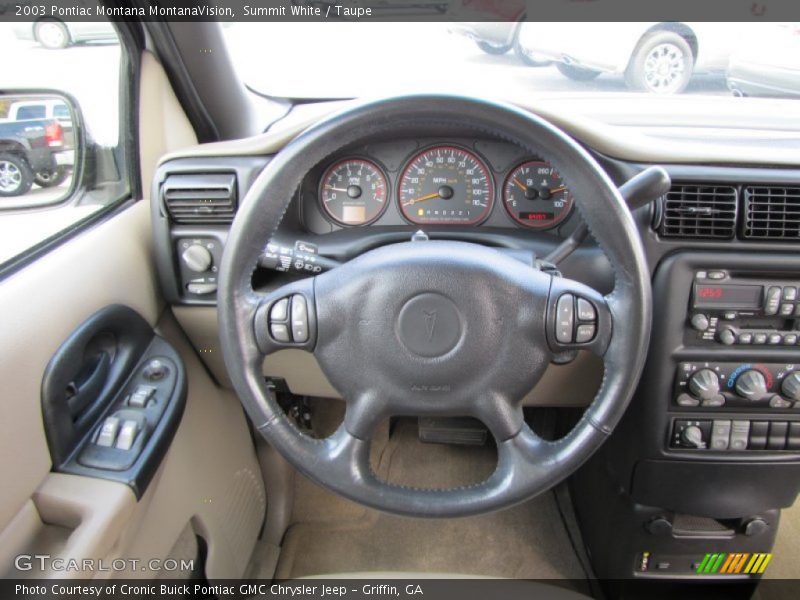  2003 Montana MontanaVision Steering Wheel