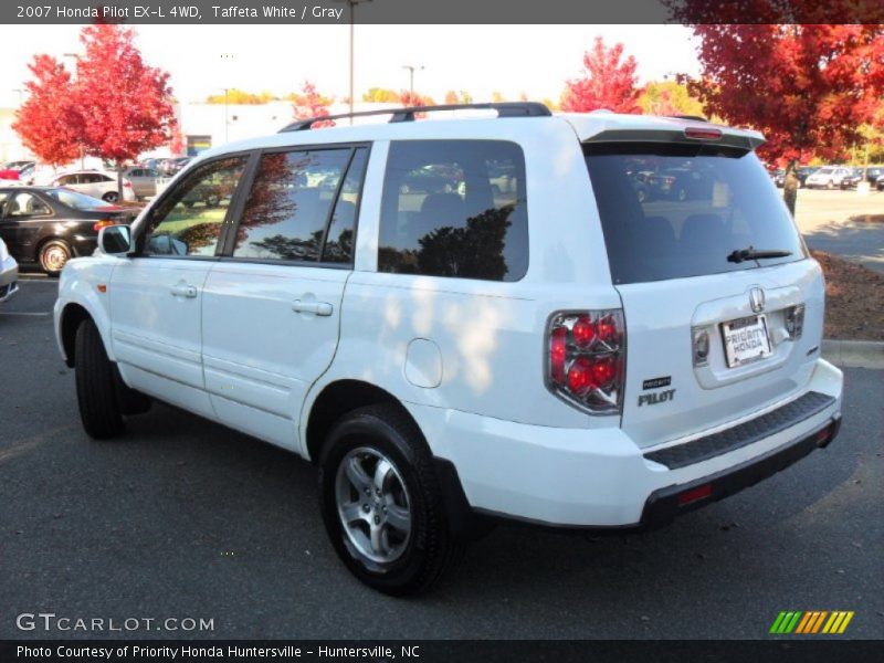 Taffeta White / Gray 2007 Honda Pilot EX-L 4WD