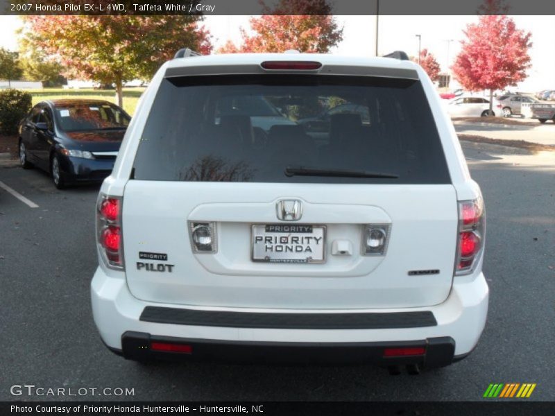Taffeta White / Gray 2007 Honda Pilot EX-L 4WD