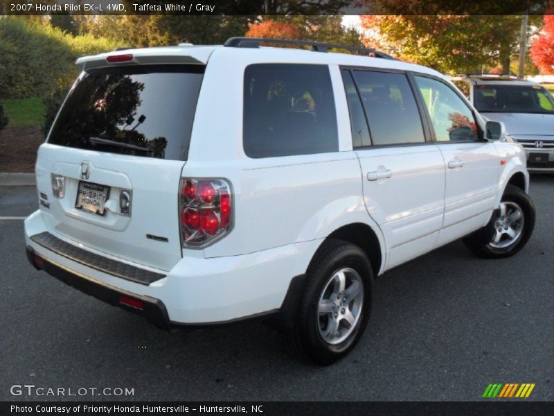Taffeta White / Gray 2007 Honda Pilot EX-L 4WD