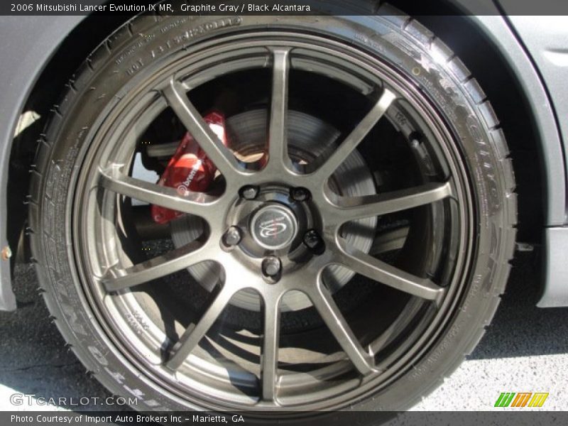 Custom Wheels of 2006 Lancer Evolution IX MR
