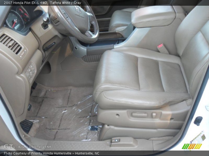 Taffeta White / Gray 2007 Honda Pilot EX-L 4WD